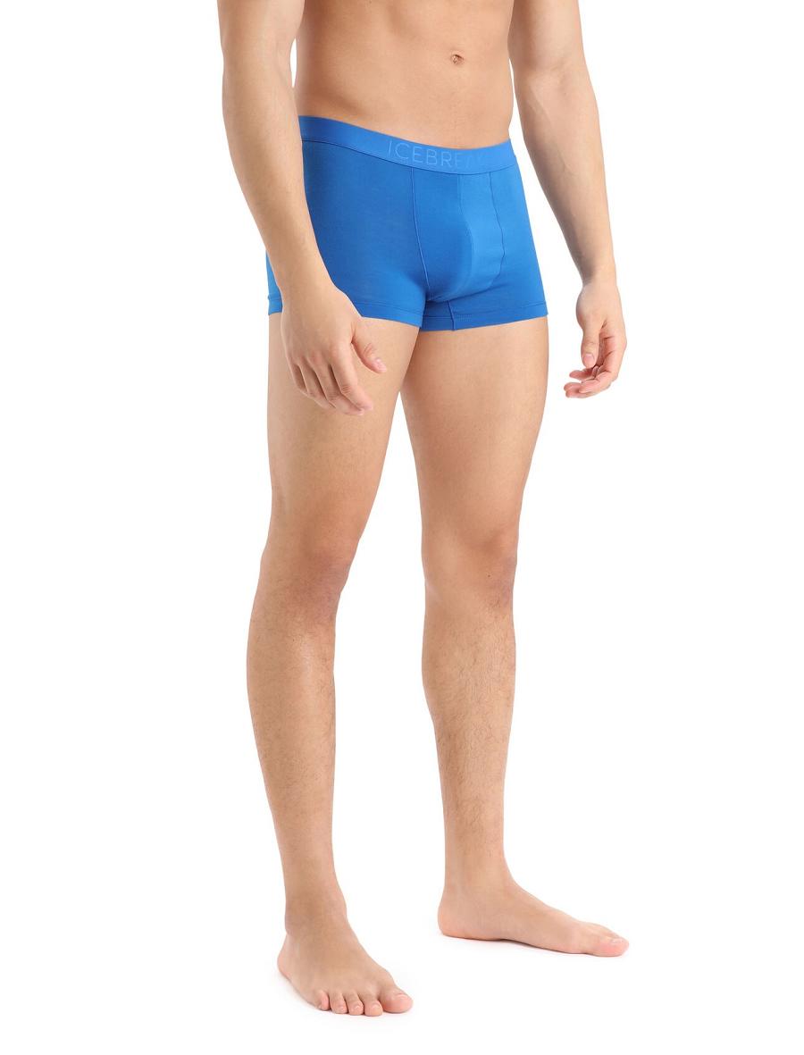 Sous Vêtement Icebreaker Cool-Lite™ Merino Anatomica Trunks Homme Bleu | FR 1289QMAZ